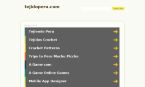 Tejidoperu.com thumbnail