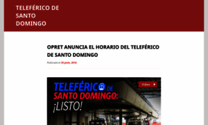 Telefericodesantodomingo.wordpress.com thumbnail