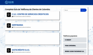 Telefonoclientes.co thumbnail