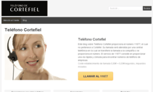Telefonocortefiel.es thumbnail