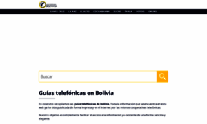 Telefonos-bolivia.com thumbnail