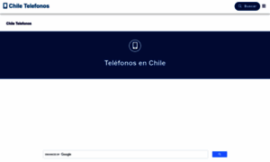 Telefonoschile.com thumbnail