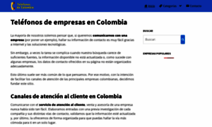 Telefonosdecolombia.com thumbnail