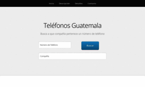 Telefonosguatemala.com thumbnail