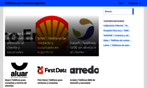 Telefonosparareclamos.com thumbnail