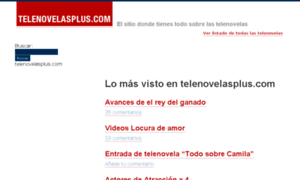 Telenovelasplus.com thumbnail