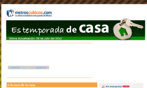 Temporadadecasa.metroscubicos.com thumbnail