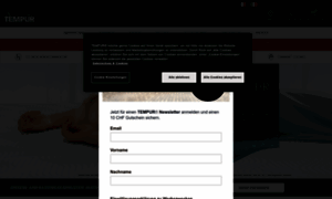 Tempur.ch thumbnail
