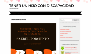 Tenerunhijocondiscapacidad.wordpress.com thumbnail