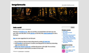Tengolareceta.wordpress.com thumbnail