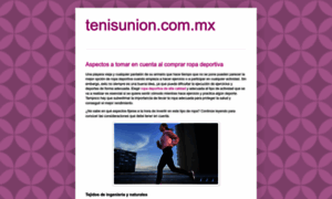 Tenisunion.com.mx thumbnail