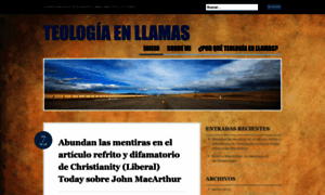 Teologiaenllamas.com thumbnail