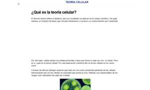 Teoriacelular.com thumbnail