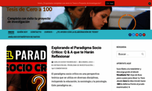 Tesisdeceroa100.com thumbnail