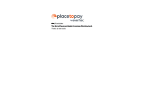 Test.placetopay.com thumbnail