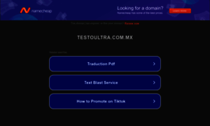 Testoultra.com.mx thumbnail