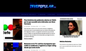 Tevepopular.com thumbnail