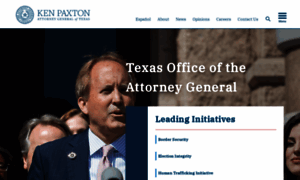 Texasattorneygeneral.gov thumbnail