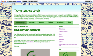 Textosmareaverde.blogspot.com.es thumbnail