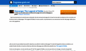 The-legend-of-zelda.programas-gratis.net thumbnail