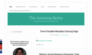 Theamazingbecky.com thumbnail