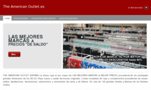 Theamericanoutlet.es thumbnail