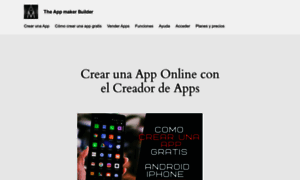 Theappmaker.es thumbnail