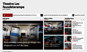 Theatre-lesfeuxdelarampe.com thumbnail