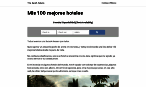 Thebest100hotels.com thumbnail