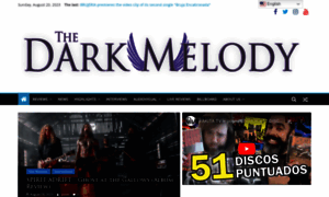 Thedarkmelody.com thumbnail