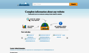 Thedomainfo.com thumbnail