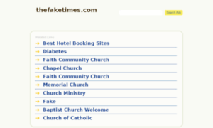 Thefaketimes.com thumbnail