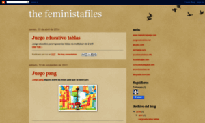 Thefeministafiles.blogspot.com thumbnail