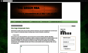 Thegreennba.blogspot.com thumbnail