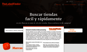 Thelabelfinder.es thumbnail