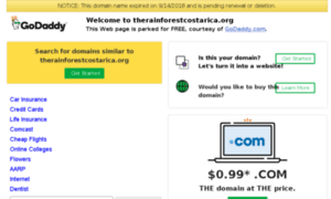 Therainforestcostarica.org thumbnail