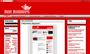 Theredrunners.blogspot.com thumbnail