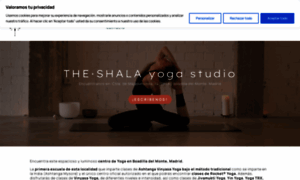 Theshalayogastudio.com thumbnail