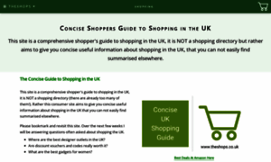 Theshops.co.uk thumbnail