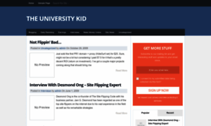 Theuniversitykid.com thumbnail