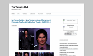 Thevampireclub.wordpress.com thumbnail