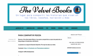 Thevelvetbooks.wordpress.com thumbnail