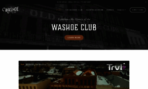 Thewashoeclubmuseum.com thumbnail