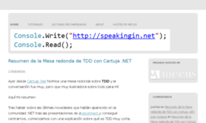 Thinkingindotnet.wordpress.com thumbnail