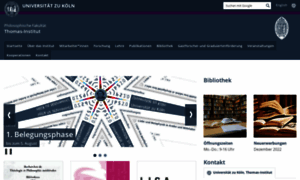 Thomasinstitut.uni-koeln.de thumbnail