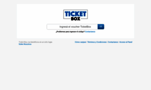 Ticketbox.com.ar thumbnail