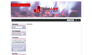 Ticketlive.boletosenlinea.events thumbnail