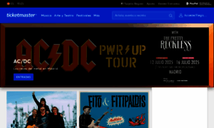 Ticketmaster.es thumbnail