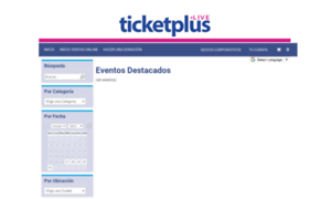 Ticketplus.sistemadeboletos.com thumbnail