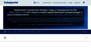 Ticketportal.hu thumbnail